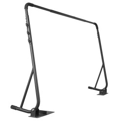 Kannenostin alumiiniseoksesta säädettävä 800 1050 mm korkeus 1450 2350 mm leveys altaan molemmille sivuille