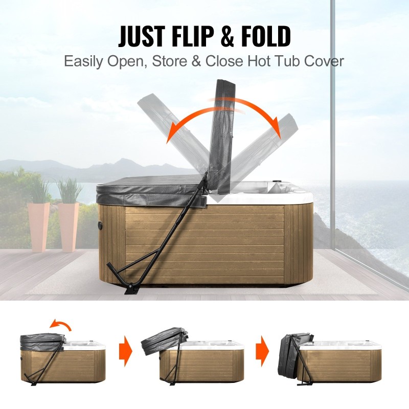 Kannenostin alumiiniseoksesta säädettävä 800–1050 mm korkeus 1450–2350 mm leveys altaan molemmille sivuille