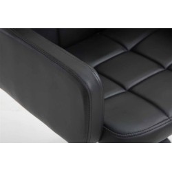 Los Angeles tyylikäs keinonahkainen työtuoli pyörillä ja korkeussäädöllä