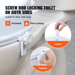 Korotettu wc-istuin 100 mm korotus PP-muovi 136 kg kantavuus yleismallinen sisältää wc-istuinkannen