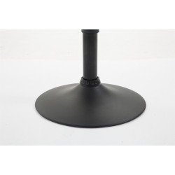 Säädettävä Braga-baarituolisetti kankaalla 2 kpl mattamusta runko