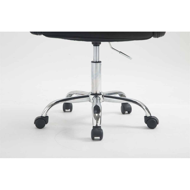 Los Angeles tyylikäs keinonahkainen työtuoli pyörillä ja korkeussäädöllä