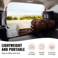 Autokatoksen kattokangas polyeteenikangas 6100 x 3040 mm vedenpitävä aurinkosuojattu beige