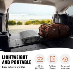 Autokatospeite 12 x 20 jalkaa polyeteenikudos vedenpitävä aurinkosuojattu runko ei sisälly