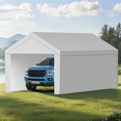 Autokatoksen vaihdettava kate 210g PE 3,6 x 6 m PU-pinnoite UV-suojattu