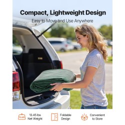 Autokatoksen kattopeite 3 x 6 m 210 g PE-kangas PU-pinnoite tummanvihreä