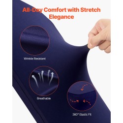 Tuolinpäälliset polyesteri spandex laivastonsiniset 50 kpl sopii enintään 510×450×950 mm