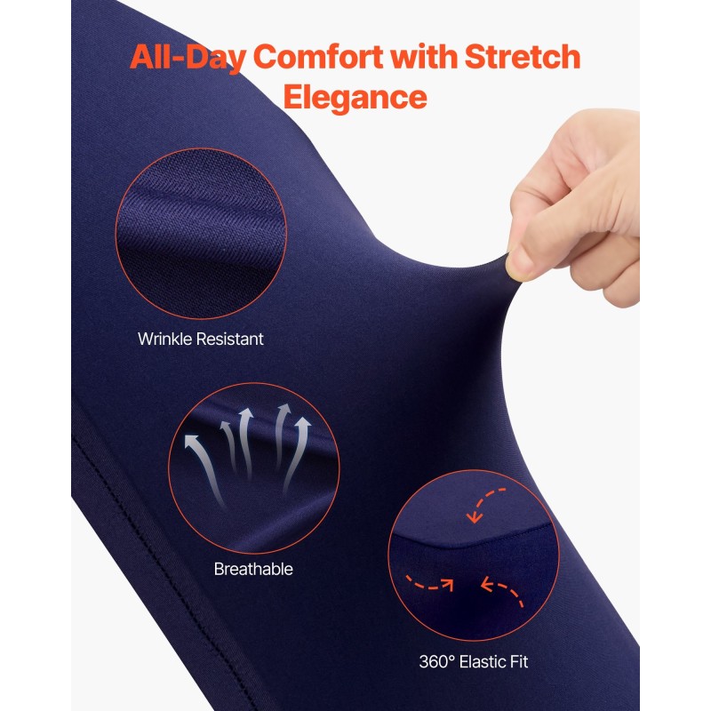 Tuolinpäälliset polyesteri spandex laivastonsiniset 50 kpl sopii enintään 510×450×950 mm