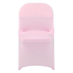Tuolinpäälliset polyesteri elastaani 50 kpl pinkki sopii tuoleille enintään 45×46×77 cm