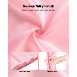 Satiiniset tuolinauhat rusetilla 275 x 17 cm 100 kpl ruusukulta häihin