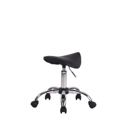Ergonominen satulatuoli pyörillä lääkäreille ja kauneushoitoloihin