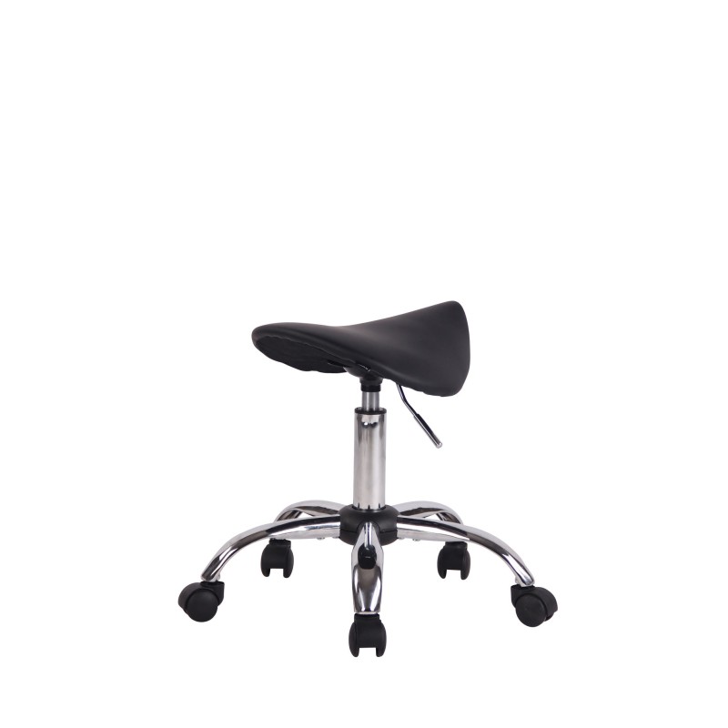 Ergonominen satulatuoli pyörillä lääkäreille ja kauneushoitoloihin