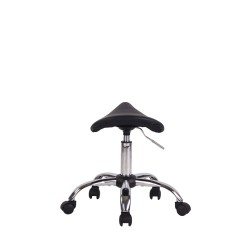 Ergonominen satulatuoli pyörillä lääkäreille ja kauneushoitoloihin