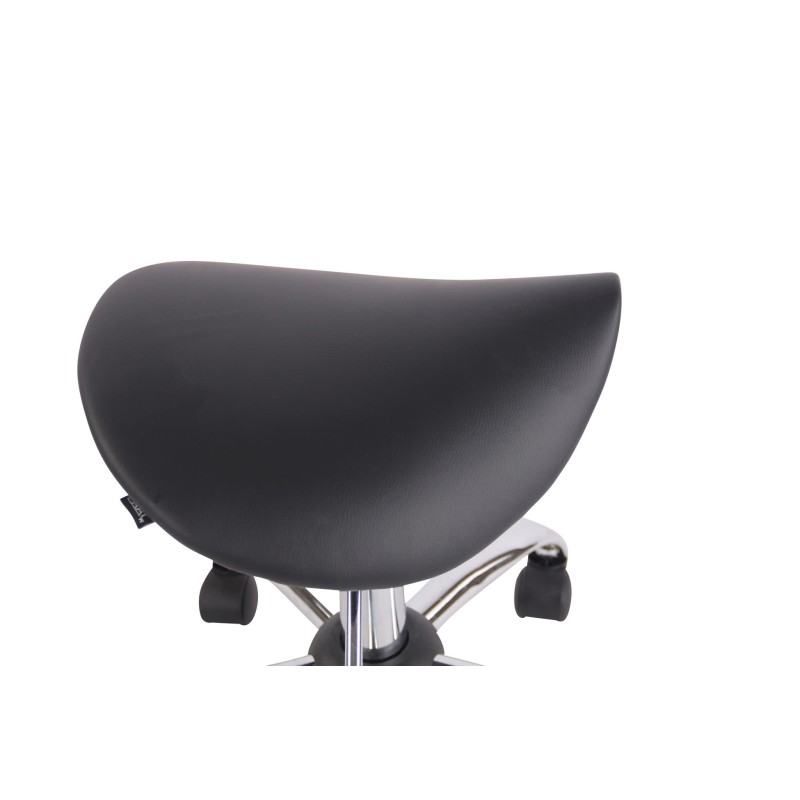 Ergonominen satulatuoli pyörillä lääkäreille ja kauneushoitoloihin