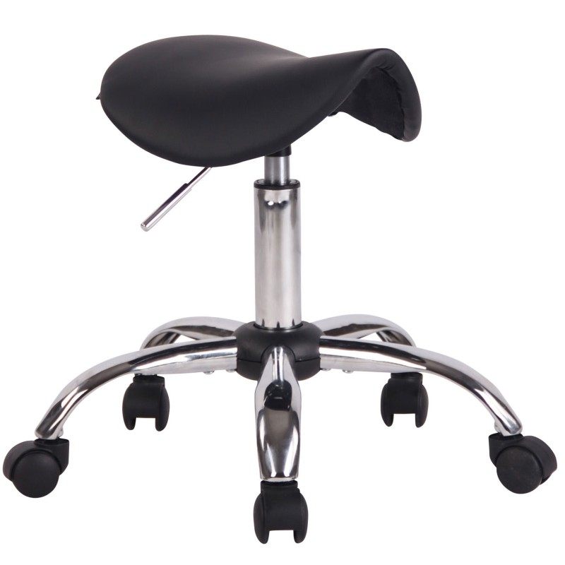 Ergonominen satulatuoli pyörillä lääkäreille ja kauneushoitoloihin