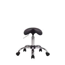Ergonominen satulatuoli pyörillä lääkäreille ja kauneushoitoloihin