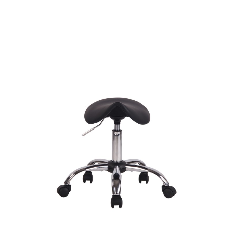 Ergonominen satulatuoli pyörillä lääkäreille ja kauneushoitoloihin