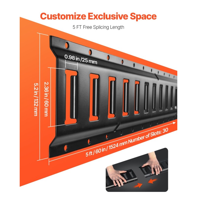 Sidontakiskosarja teräs 4 kpl 1524 mm 907 kg moottoripyörien ja polkupyörien kiinnitykseen