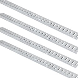 E-track kiinnityskiskosarja teräs 1524 mm sisältää 8 kiskoa 8 O-rengasta 8 D-rengasta