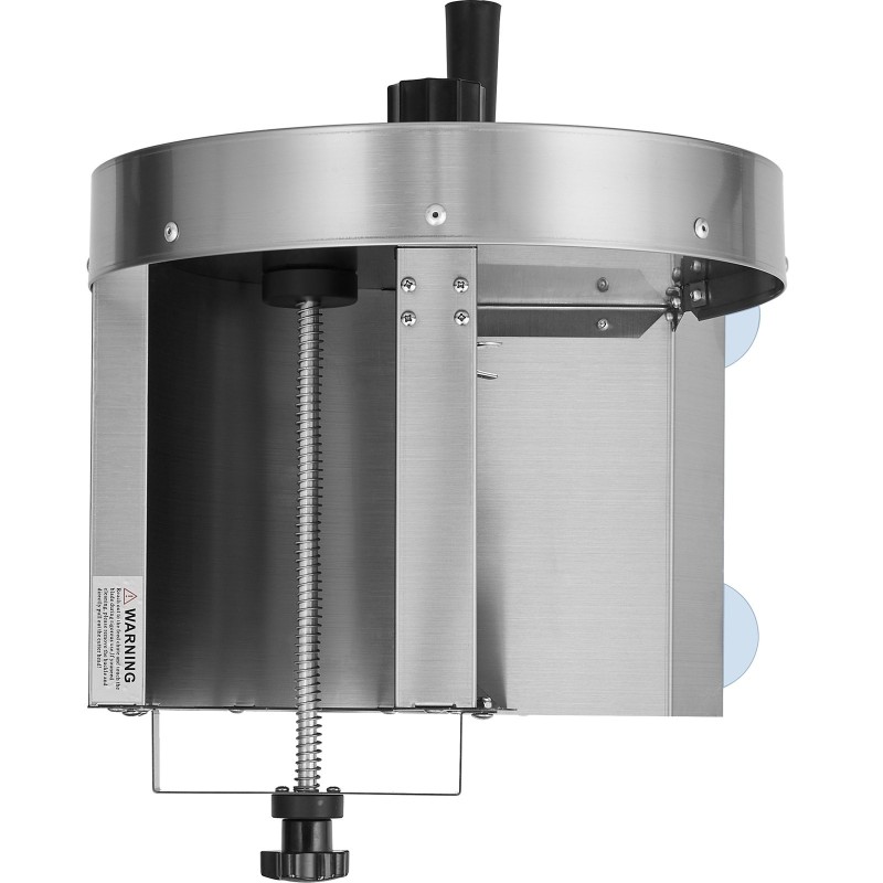 Manuaalinen ruostumattomasta teräksestä valmistettu vihannesleikkuri 0–12 mm sisältää 2 varaterää