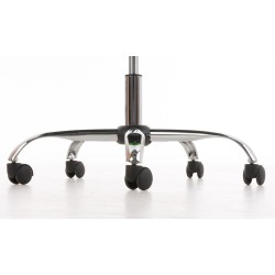 Ergonominen toimistotuoli säädettävällä korkeudella ja keinonahkapäällysteellä