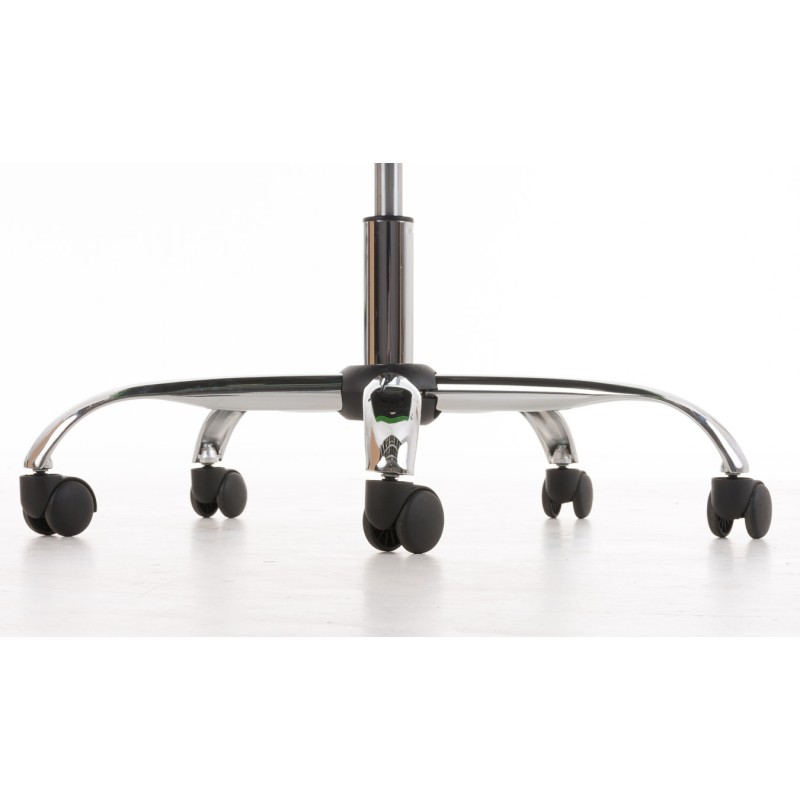 Ergonominen toimistotuoli säädettävällä korkeudella ja keinonahkapäällysteellä