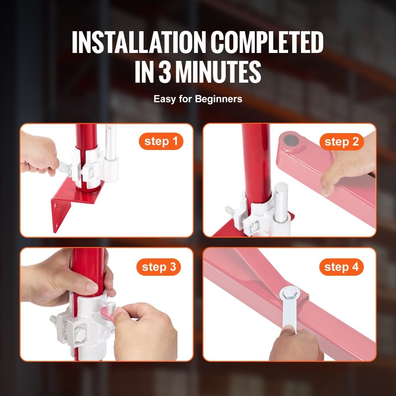 Sähköisen nosturin tukipylväs hiiliteräs 1000 kg 800 mm työpaja varasto autotalli