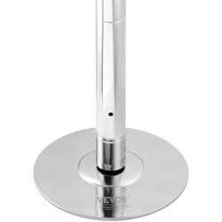 Kuntotanssitanko 45 mm teräs korkeussäädettävä irrotettava pyörivä ja staattinen 200 kg kantavuus