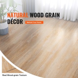 Vinyylilaatat napsautuslukittavat 1220×185 mm 5,5 mm 10 kpl luonnollinen puunsyykuvio