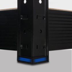 Järeä varastohylly 90x180x40 cm, 5 tasoa, kantavuus 175kg/taso