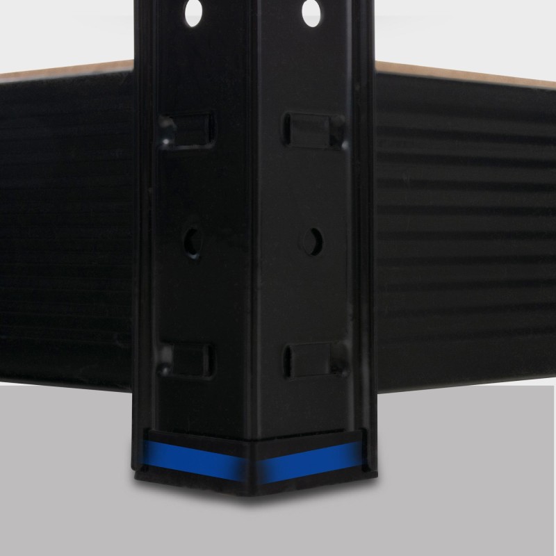 Järeä varastohylly 90x180x40 cm, 5 tasoa, kantavuus 175kg/taso