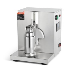 Maitotee ja milkshakesekoitin ammattikäyttö 120 W ruostumaton teräsrunko 750 ml