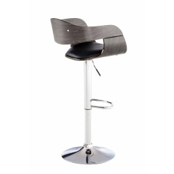 Tyylikkäät säädettävät baarijakkarat keinonahkaa, 2 kpl