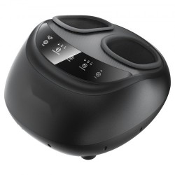 Sähköinen jalkahieroja lämmityksellä syvävaikutteinen rullaus shiatsu kompressio ajastimella sopii kengänkokoon 12