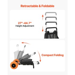 Rantakärry alumiinirunkoinen 29.9 x 15.4 tuuman kuljetustaso 12 tuuman täyskumipyörillä rantakäyttöön