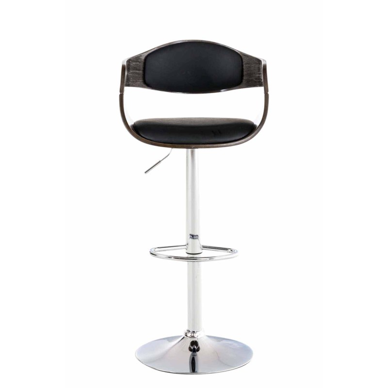 Tyylikkäät säädettävät baarijakkarat keinonahkaa, 2 kpl