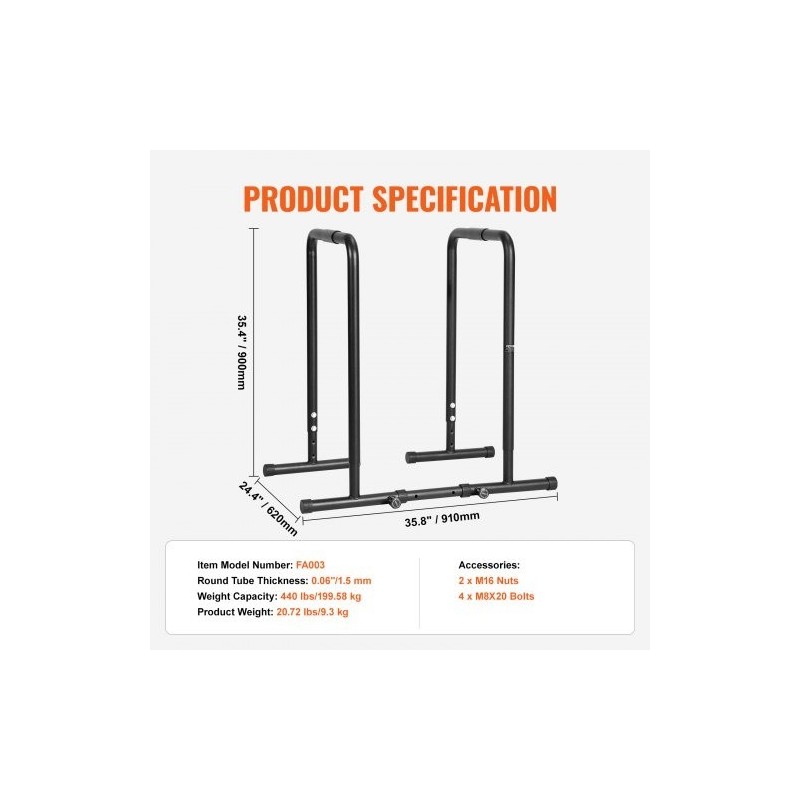 Dippiteline teräs 200 kg kantavuus säädettävä korkeus ja leveys pehmustetut kahvat