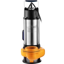 Uppopumppu ruostumaton teräs 2200 W 60000 l/h 10 m johto automaattinen kellukekytkin