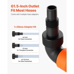 Uppopumppu 650 W PP-GF20-runko automaattinen uimurikytkin 15000 l/h 8 m nostokorkeus