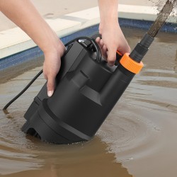 Uppopumppu PP-GF20 ja ABS 690W 17500 l/h 9 m nostokorkeus automaattinen uimurikytkin