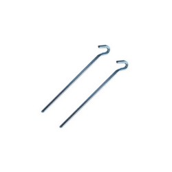 Ruusukaarien maakoukut 30 cm sinkitty teräs kiinnitysvälineet puutarhaan