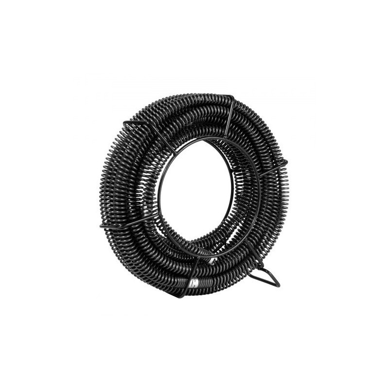 Viemärin puhdistuskaapeli 65Mn jousiteräs 13,7m 22mm kuusi leikkuupäätä 20–150mm