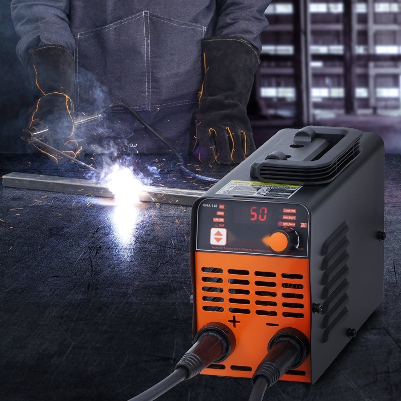 Puikkohitsauskone 220V 140A kaksitoiminen ARC Lift TIG suuri LED-näyttö