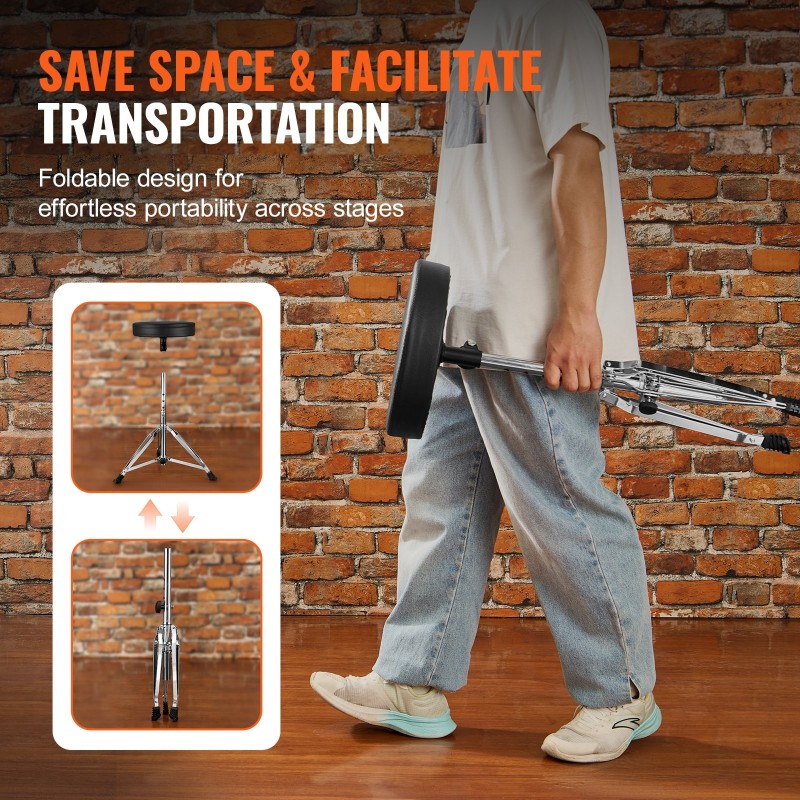 Rumpujakkara seosteräsrunko PU-verhoilu muistivaahto 490–585 mm säädettävä 360 asteen pyörivä 150 kg