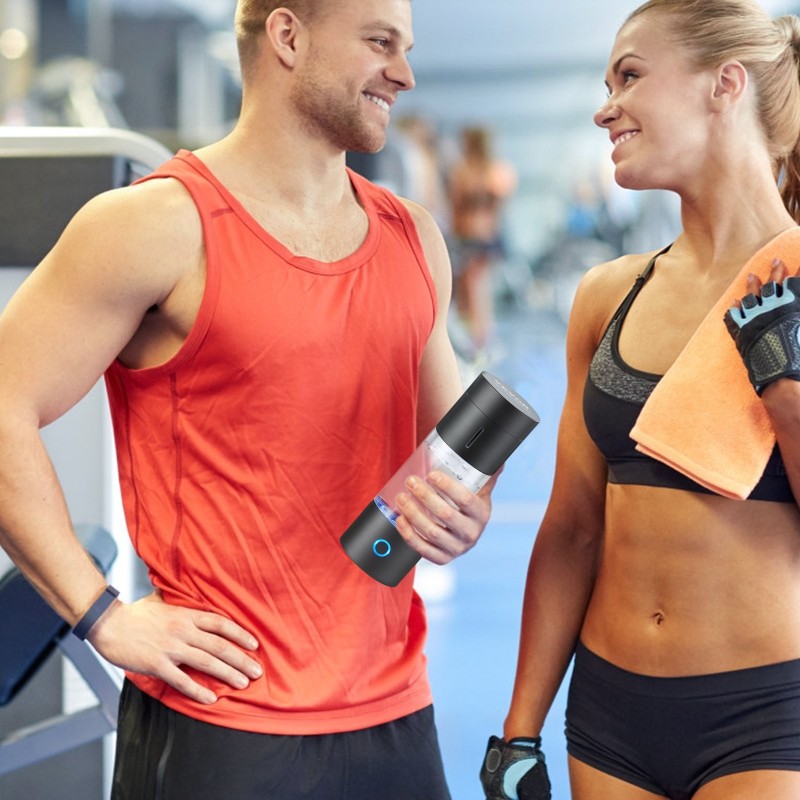 Vetyvesipullo 230 ml korkeapitoisuudella 3000–4500 ppb nenäinhalointiputkella itsepuhdistuksella