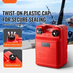 Polttoainesäiliö 24 l suurtiheyksinen polyeteeni siirrettävä 9,8 jalkaa polttoaineletku perämoottoriveneisiin