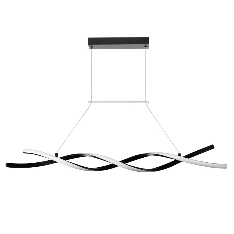 LED-riippuvalaisin 24W himmennettävä 3000–6000K metallirunko silikonivarjostin kaukosäädin keittiöön