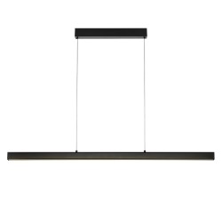 Lineaarinen LED riippuvalaisin 119 4 cm 20 W metalli akryyli himmennettävä kaukosäätimellä 3000 6000K