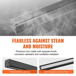 Lineaarinen LED-riippuvalaisin 119,4 cm 20 W metalli-akryyli himmennettävä kaukosäätimellä 3000–6000K