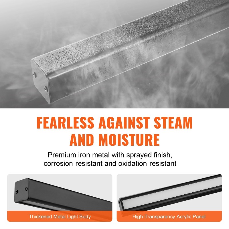 Lineaarinen LED-riippuvalaisin 119,4 cm 20 W metalli-akryyli himmennettävä kaukosäätimellä 3000–6000K